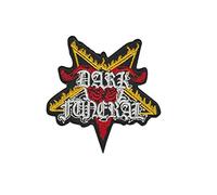 Dark Funeral Black Metal Band Distintivo Ricamato Applicazioni Il Ferro Sulla Toppa Patch Accessorio