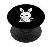 Dark Goth Bunny Carino Malvagio Coniglio Estetico Kawaii Horror PopSockets PopGrip Adesivo