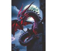 Dark Gothic Dragon Journal: Dragon Blank Notebook 6x9" 110 Pages Makes a Great Gift