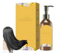 Dark Hair Dye Shampoo, Hair Color Shampoo, Covering Grays, 300ml User Friendly Hairstand Dyeing, Strands Coloring for Men, Women, Elderly, Grandma