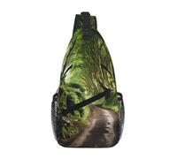 Dark Hedges Irlanda del Nord Crossbody Sling Bag Crossbody Borsa a tracolla Borsa a tracolla Tracolla Tracolla Vita Fanny Pack Uomini Donne