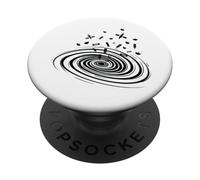 Dark Hole Pulling in Space Debris PopSockets PopGrip Adesivo
