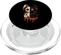 Dark Horror Goth Bunny Raccapricciante Bambola Estetica Coniglio Spaventoso PopSockets PopGrip per MagSafe