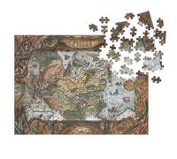 Dark Horse Dragon Age Puzzle World of Thedas Map (1000 pezzi)
