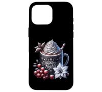 Dark Hot Chocolate For Cocoa Lovers And Frosty Winter Nights Custodia per iPhone 16 Pro Max