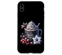 Dark Hot Chocolate For Cocoa Lovers And Frosty Winter Nights Custodia per iPhone XS Max