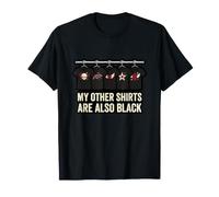 Dark Humor Appassionato Edgy Bold Stile Unico Halloween Maglietta