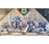 Dark Imperium Primaris Space Marine capitano in armatura grave sergente...