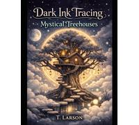 Dark Ink Tracing: Mystical Treehouses