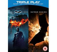 Dark Knight / Batman Begins [Blu-Ray + DVD + UV Copy] [Edizione: Regno Unito]