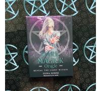 DARK MAGICK ORACLE CARDS DECK RIVELA THE LIGHT WITHIN ROCKPOOL PUBLISHING NUOVO