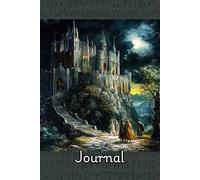 Dark Medieval Castle, Knights and Old Runes Cover Notebook/Journal/Diary: 120 lined pages for Everyday Thoughts