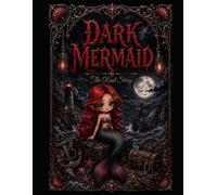 Dark Mermaid: The Real Story: A Gothic Kawaii Coloring Book with 26 Whimsically Dark Ocean Illustrations for Teens and Adults