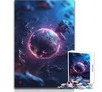 Dark Planet Puzzle da 1000 pezzi per adulti, gioco educativo e divertente, regalo perfetto e premuroso per ogni occasione, dimensioni 38x26cm
