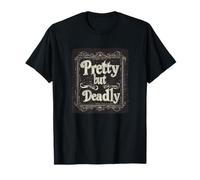 Dark Pretty but Deadly Speech Costume in stile gotico Maglietta