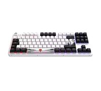 Dark Project ALU87 Fuji II - Tastiera da gioco meccanica cablata | AZERTY ISO | Hot-Swap | Interruttori ingrassati G3MS Sapphire | Stabilizzatori ingrassati | Montaggio su guarnizione flessibile |