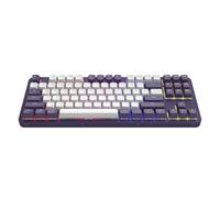 Dark Project ALU87A VIOLET Tastiera meccanica da gioco | ANSI ENG | Interruttori ingrassati G3MS Sapphire | Stabilizzatori ingrassati | Supporto con guarnizione flessibile | Alluminio | TKL 80% | RGB