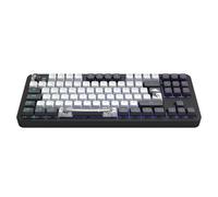 Dark Project ALU87B Bushido Tastiera meccanica da gioco | ISO Multi | Hot swap | G3MS Moonstone Interruttori unti | Stabilizzatori unti | Supporto di tenuta flessibile | Alluminio | TKL 80% | RGB