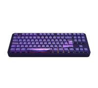 Dark Project ALU87B CELESTIAL Tastiera meccanica da gioco | ISO Multi | Hot-Swap | Interruttori ingrassati G3MS Voidstone | Stabilizzatori ingrassati | Supporto con guarnizione flessibile | Alluminio