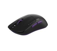 Dark Project Novus Pro (Blackberry) - Mouse da gioco wireless cablato 2,4 GHz e USB-C, leggero, personalizzabile, PixArt PAW3395, 26000 DPI, frequenza di polling 8000 Hz, batteria 300