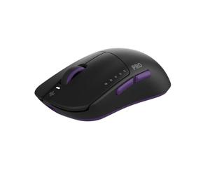 Dark Project Novus Pro (Blackberry) - Mouse da gioco wireless cablato 2,4 GHz e USB-C, leggero, personalizzabile, PixArt PAW3395, 26000 DPI, frequenza di polling 8000 Hz, batteria 300