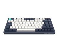 Dark Project Tastiera da gioco 83, 83 tasti, interruttori meccanici zaffiro G3MS, stabilizzatori ingrassati, retroilluminazione RGB personalizzabile, tastiera cablata USB, blu navy