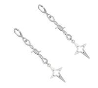 Dark Punk Ispirato Quattro Salva Orecchini Stellari Complicati Rivetti Gotici Pneumatici Fibbie Accessori Per Le Donne Ragazze