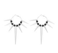 Dark Punk Ispirato Quattro Salva Orecchini Stellari Complicati Rivetti Gotici Pneumatici Fibbie Accessori Per Le Donne Ragazze