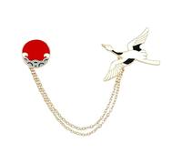 Dark Punk - Spilla con cuore "Let Us Play" e distintivo "Hard Times" - Pin smaltato per zaino o vestiti, normale, Metallo non prezioso