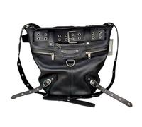 Dark Rivet Bag - Borsa Casuale, Borsa A Tracolla Elegante | Borsetta Ornata Con Rivetti Stile Versatile Borsa Alla Moda E Di Alta Qualità Design Scuro Borsa Elegante Versatile E Funzionale Per Una U