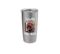 Dark Romance Book Merch Smutty Little Thing Cute Smut Reader Bicchiere termico in acciaio inox doppia parete