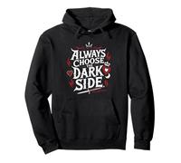 Dark Romance Booktok Always Choose The Dark Side Felpa con Cappuccio