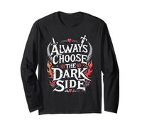 Dark Romance Booktok Always Choose The Dark Side Maglia a Manica