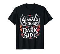 Dark Romance Booktok Always Choose The Dark Side Maglietta