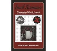 Dark Romance Character Word Search: Find the Names That Bleed, Burn, and Betray