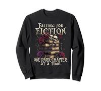 Dark Romance Falling For Fiction One Dark Chapter At A Time Felpa