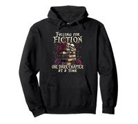 Dark Romance Falling For Fiction One Dark Chapter At A Time Felpa con Cappuccio