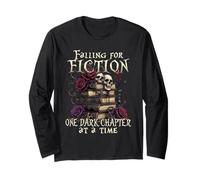 Dark Romance Falling For Fiction One Dark Chapter At A Time Maglia a Manica