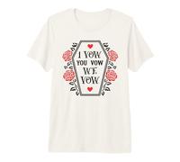 Dark Romance I Vow You Vow We Vow Merch Smutty Book Lovers Maglietta Premium