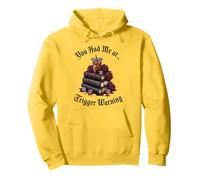 Dark Romance Merch,You Had Me At Trigger Warning Book Club Felpa con Cappuccio
