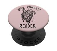 Dark Romance Reader Amore gotico estetico scuro PopSockets PopGrip Adesivo