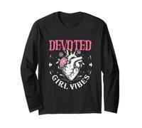 Dark Romance Romanzo Nero Booktok Devoted Girl Vibes Maglia a Manica