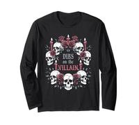 Dark Romance Romanzo Nero Booktok Dibs On The Villain Maglia a Manica