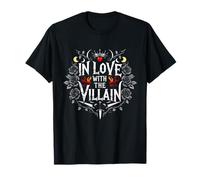 Dark Romance Romanzo Nero Booktok In Love With The Villain Maglietta