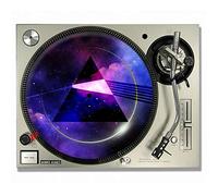 Dark Side of The Moon Galaxy DJ SLIPMATS/Giradischi SLIP MATS Vinile (singolo) (17,8 cm)