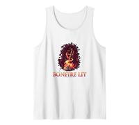 Dark Souls Canotta, Uomo, Bianco, S