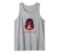 Dark Souls Canotta, Uomo, Grigio Melange, S