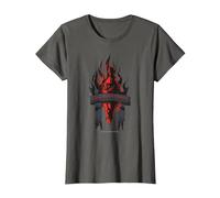 【Dark Souls】 Dark Souls 009 Maglietta, Donna, Asfalto, 3XL