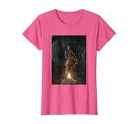 【Dark Souls】 Dark Souls 025 Maglietta, Donna, Rosa mélange, XL