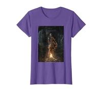 【Dark Souls】 Dark Souls 025 Maglietta, Donna, Viola mélange, M